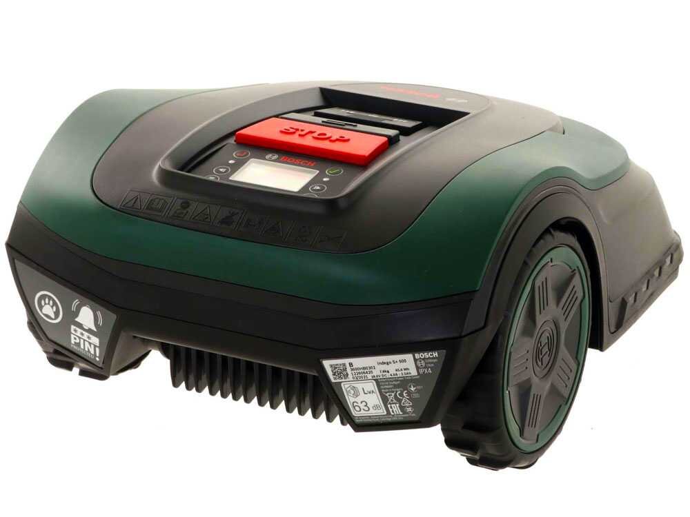 bosch indego s+ 500 robot tondeuse avec batterie au lithium 18 v bosch indego s+ 500 robot tondeuse avec batterie au lithium 18 v