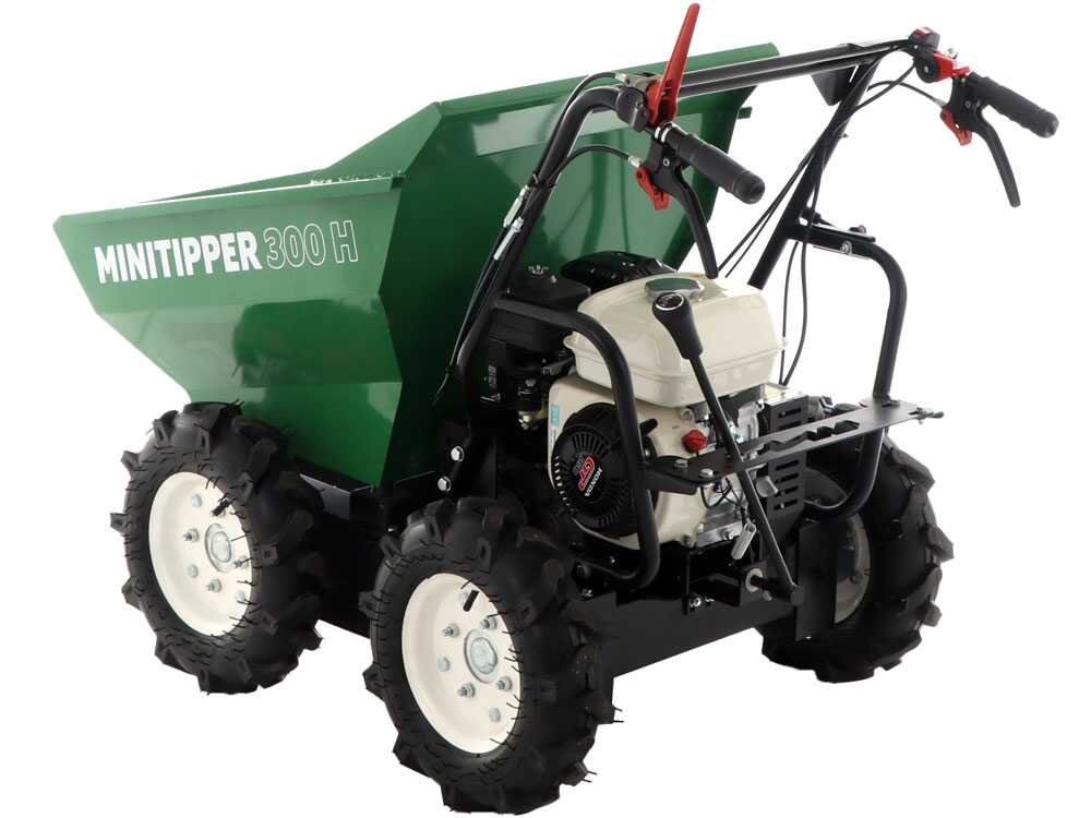 brouette 4x4 à essence greenbay minitipper 300 h moteur honda gp160 brouette 4x4 à essence greenbay minitipper 300 h moteur honda gp160