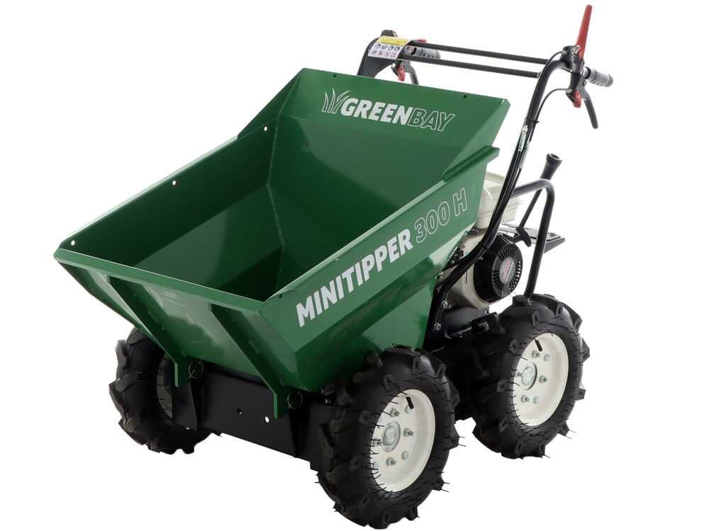 brouette 4x4 à essence greenbay minitipper 300 h moteur honda gp160 brouette 4x4 à essence greenbay minitipper 300 h moteur honda gp160