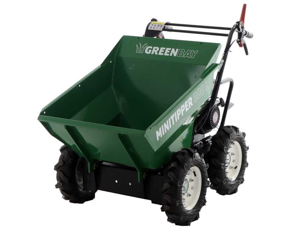 brouette 4x4 à essence greenbay minitipper 300 l moteur loncin g200f - Machines territoires brouette 4x4 à essence greenbay minitipper 300 l moteur loncin g200f