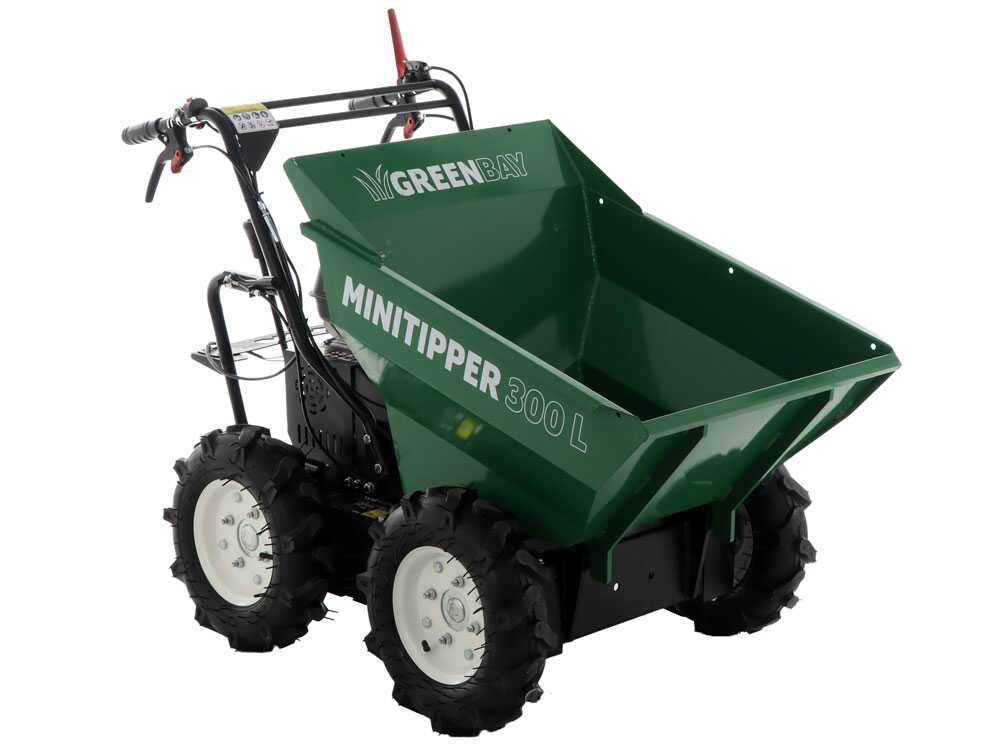 brouette 4x4 à essence greenbay minitipper 300 l moteur loncin g200f - Machines territoires brouette 4x4 à essence greenbay minitipper 300 l moteur loncin g200f