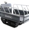 brouette à batterie blackstone tb 4500 e à chenilles caisson réglable phare