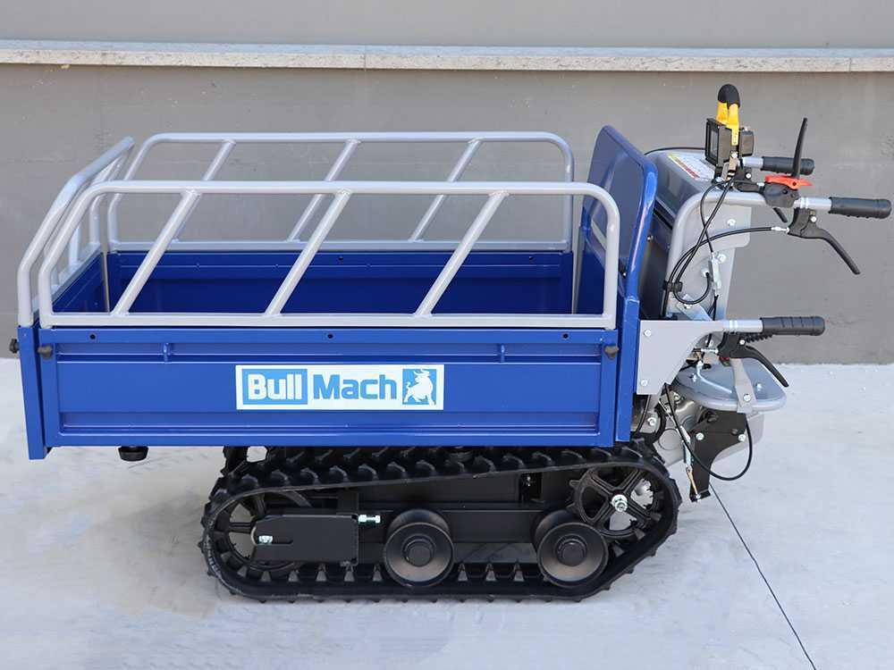 brouette à batterie bullmach helios 450 eb caisson extensible manuel 450kg