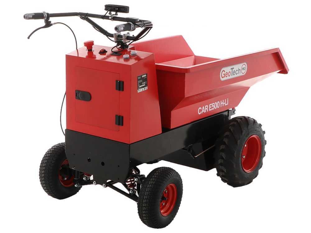 brouette à batterie geotechpro mini dumper car e500 h li caisson dumper 500kg - Machines territoires brouette à batterie geotechpro mini dumper car e500 h li caisson dumper 500kg