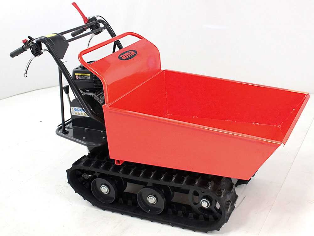 brouette à chenilles ama tag300td avec benne dumper charge 300 kg - Machines territoires brouette à chenilles ama tag300td avec benne dumper charge 300 kg