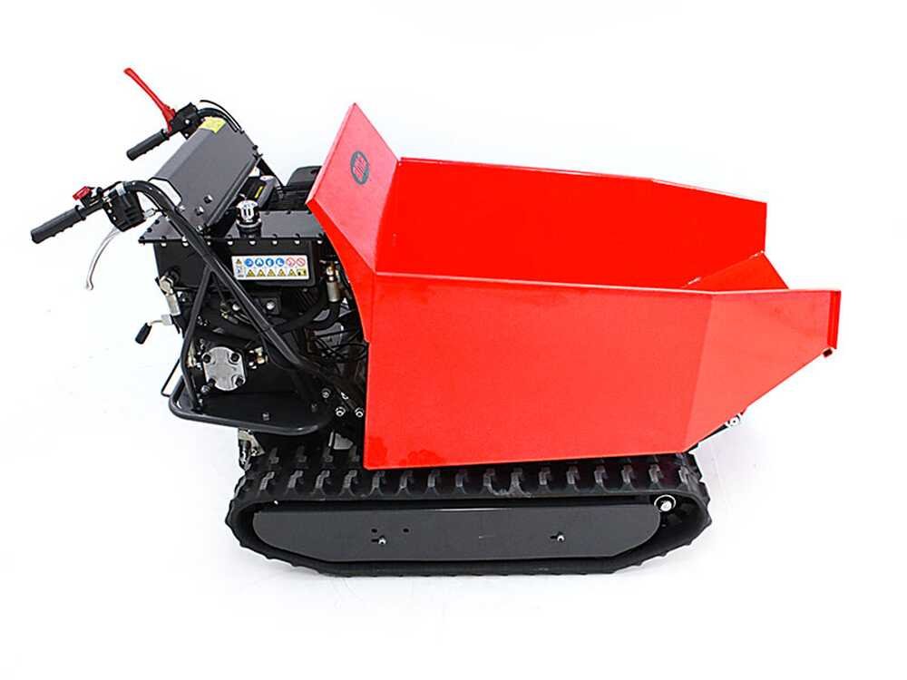 brouette à chenilles ama tag500td avec benne dumper hydraulique charge 500 kg - Machines territoires brouette à chenilles ama tag500td avec benne dumper hydraulique charge 500 kg