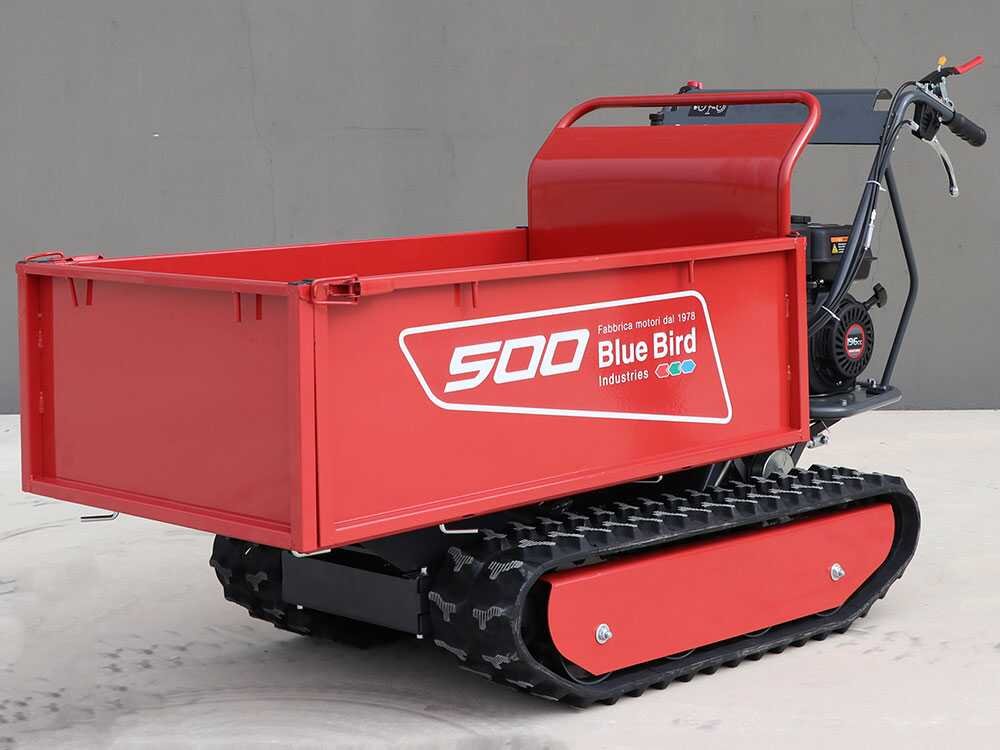 brouette à chenilles blue bird transporter 500 h caisson extensible avec charge de 500 kg - Machines territoires brouette à chenilles blue bird transporter 500 h caisson extensible avec charge de 500 kg