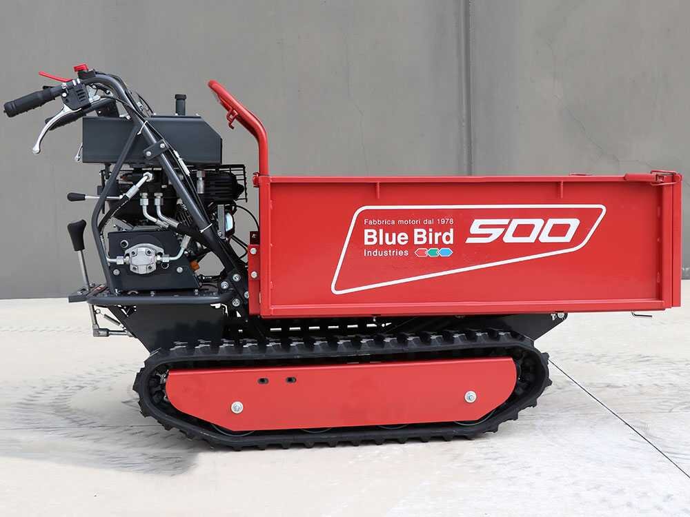 brouette à chenilles blue bird transporter 500 h caisson extensible avec charge de 500 kg - Machines territoires brouette à chenilles blue bird transporter 500 h caisson extensible avec charge de 500 kg