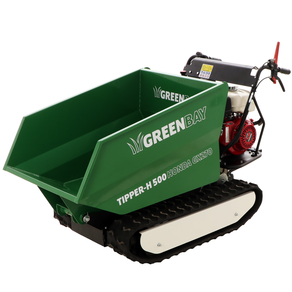 brouette à chenilles dumper greenbay tipper h 500 moteur honda gx270 brouette à chenilles dumper greenbay tipper h 500 moteur honda gx270