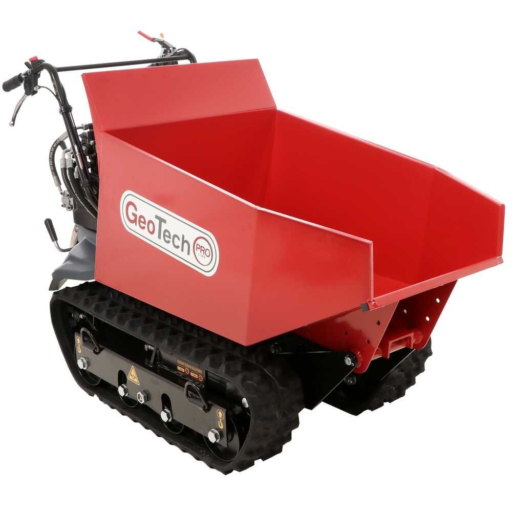 brouette à chenilles geotechpro geoporter h 540d hydro caisson dumper hydraulique 500kg brouette à chenilles geotechpro geoporter h 540d hydro caisson dumper hydraulique 500kg