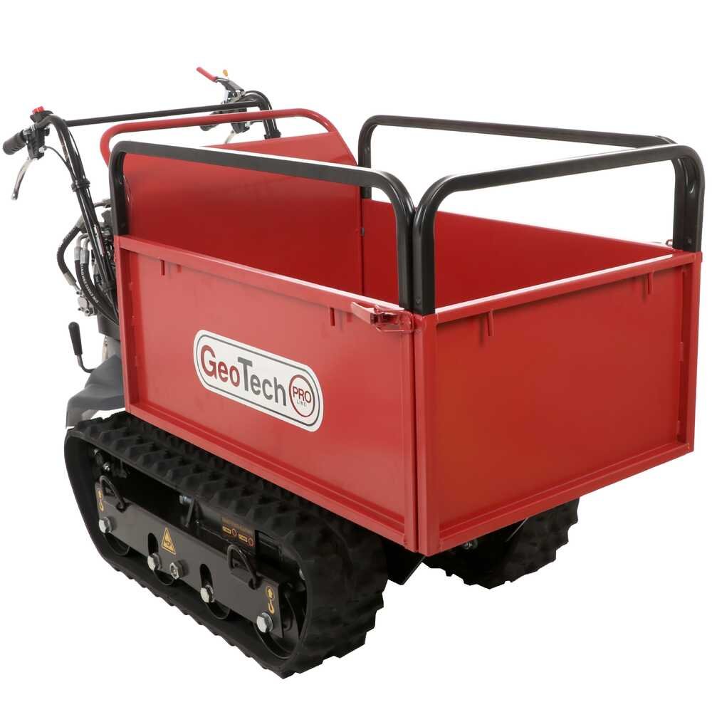 brouette à chenilles geotechpro geoporter h 540e hydro caisson extensible hydraulique 500kg brouette à chenilles geotechpro geoporter h 540e hydro caisson extensible hydraulique 500kg