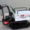 brouette à chenilles seven italy t300 gx benne extensible capacité de charge 300 kg