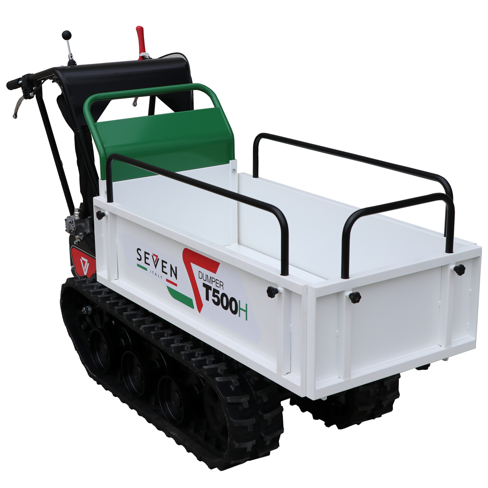 brouette à chenilles seven italy t500h gx benne extensible capacité 500 kg brouette à chenilles seven italy t500h gx benne extensible capacité 500 kg