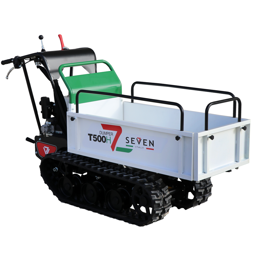 brouette à chenilles seven italy t500h gx e benne extensible charge 500 kg brouette à chenilles seven italy t500h gx e benne extensible charge 500 kg