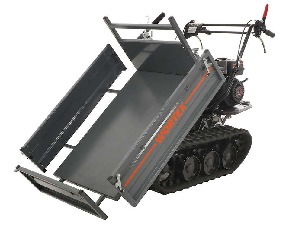 brouette à chenilles wortex sfl 300 caisson extensible avec charge de 300 kg