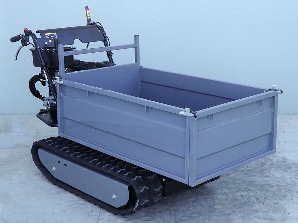 brouette à chenilles wortex sfl 500 hs caisson extensible avec charge de 500 kg