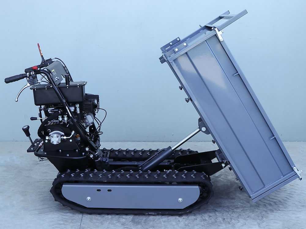 brouette à chenilles wortex sfl 500 hs caisson extensible avec charge de 500 kg