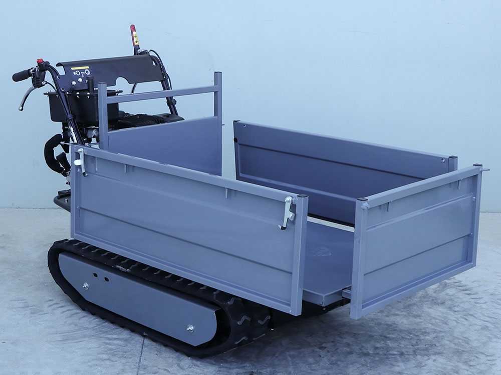 brouette à chenilles wortex sfl 500 hs caisson extensible avec charge de 500 kg