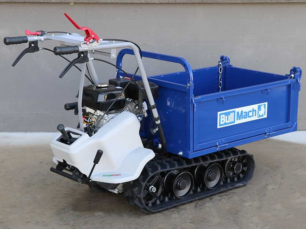 brouette à moteur à chenilles bullmach helios 320 f avec ridelles ouvrables charge 320 kg - Machines territoires brouette à moteur à chenilles bullmach helios 320 f avec ridelles ouvrables charge 320 kg