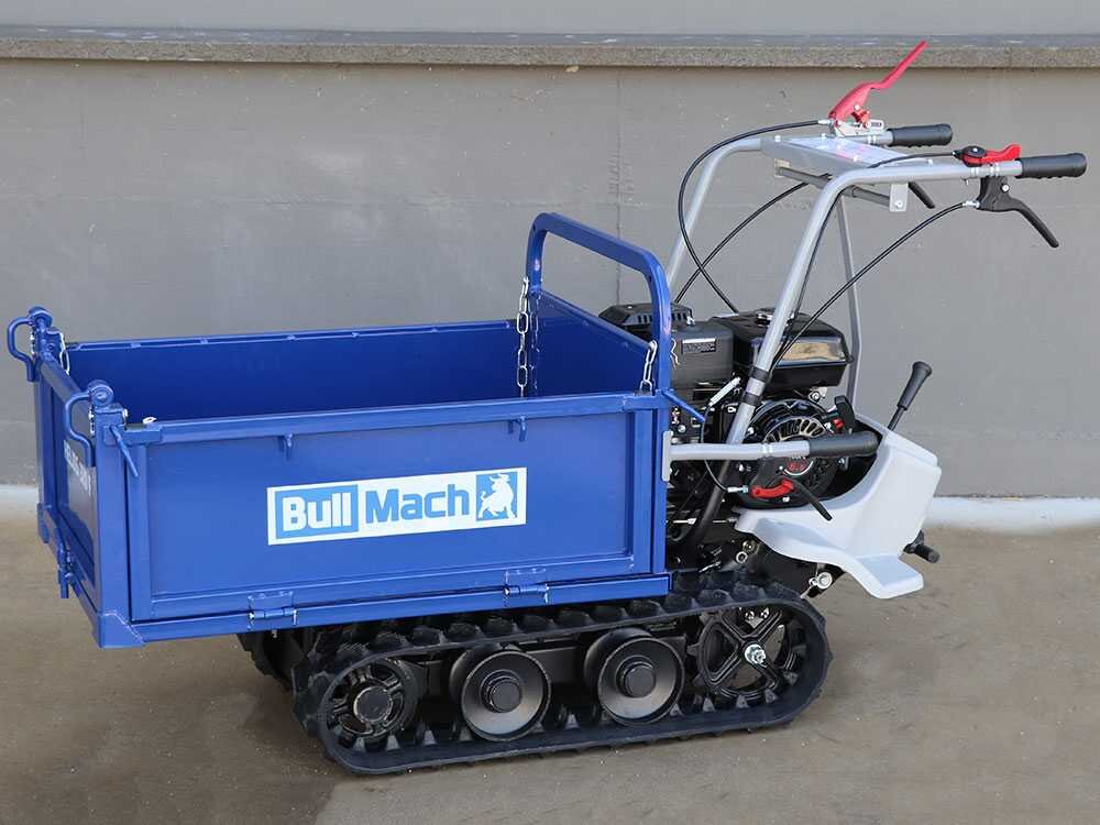 brouette à moteur à chenilles bullmach helios 320 f avec ridelles ouvrables charge 320 kg - Machines territoires brouette à moteur à chenilles bullmach helios 320 f avec ridelles ouvrables charge 320 kg