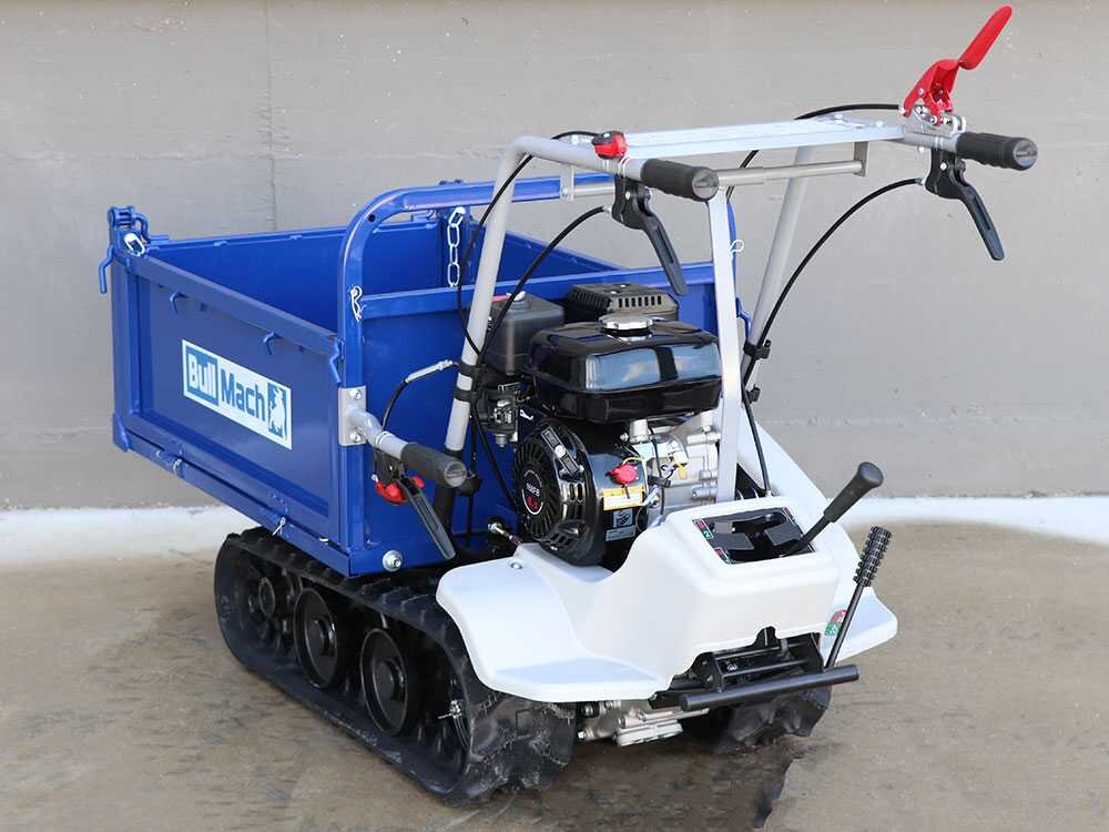 brouette à moteur à chenilles bullmach helios 320 f avec ridelles ouvrables charge 320 kg - Machines territoires brouette à moteur à chenilles bullmach helios 320 f avec ridelles ouvrables charge 320 kg
