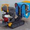 brouette motorisée euromech em500h dump & shovel benne dumper hydraulique 500 kg avec pelle