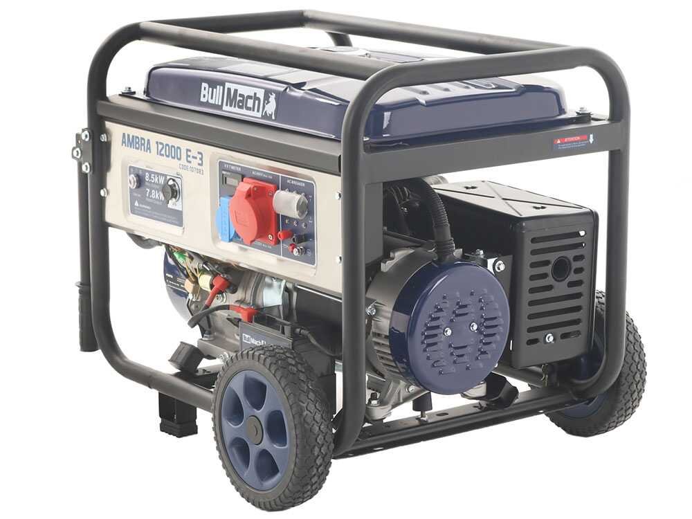 bullmach ambra 12000 e 3 groupe électrogène 8.5 kw triphasé version sur chariot - Machines territoires bullmach ambra 12000 e 3 groupe électrogène 8.5 kw triphasé version sur chariot