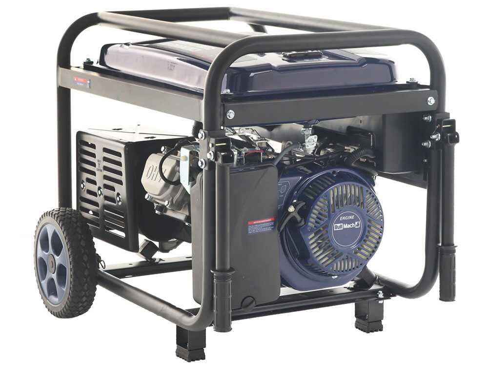bullmach ambra 12000 e groupe électrogène 8.5 kw monophasé version sur chariot