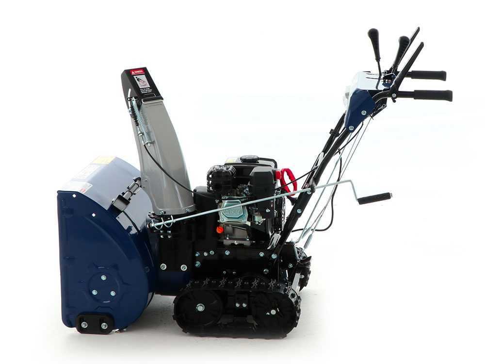 bullmach bm 61 lte fraise à neige thermique à chenilles loncin h200