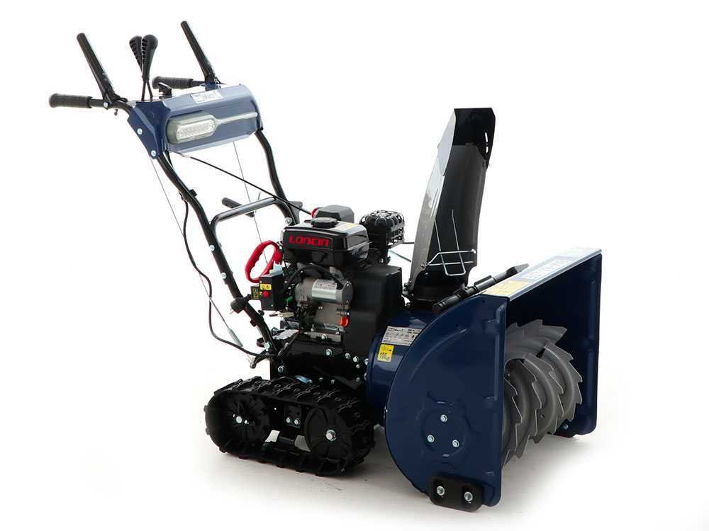 bullmach bm 61 lte fraise à neige thermique à chenilles loncin h200