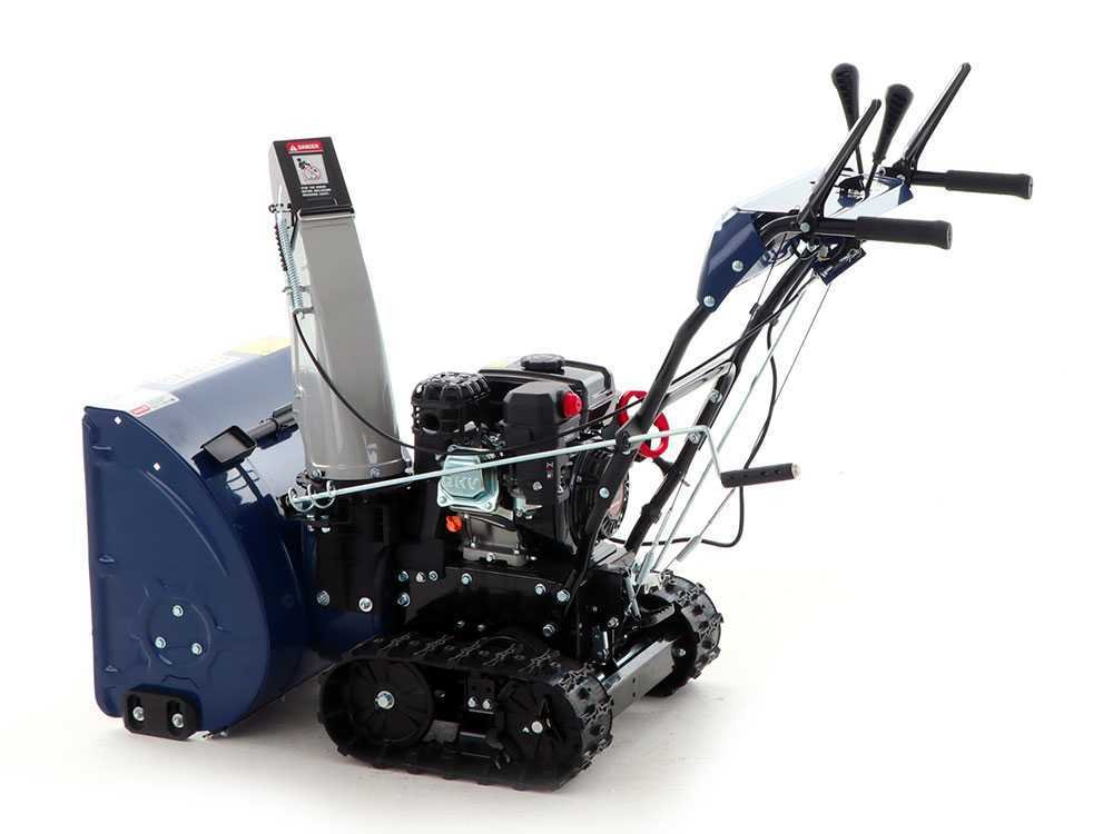 bullmach bm 61 lte fraise à neige thermique à chenilles loncin h200