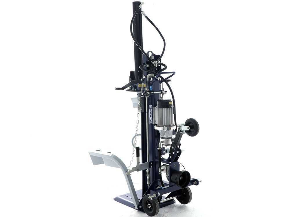 bullmach bm ls et t 22 v fendeuse à bois hybride verticale Électrique et à tracteur