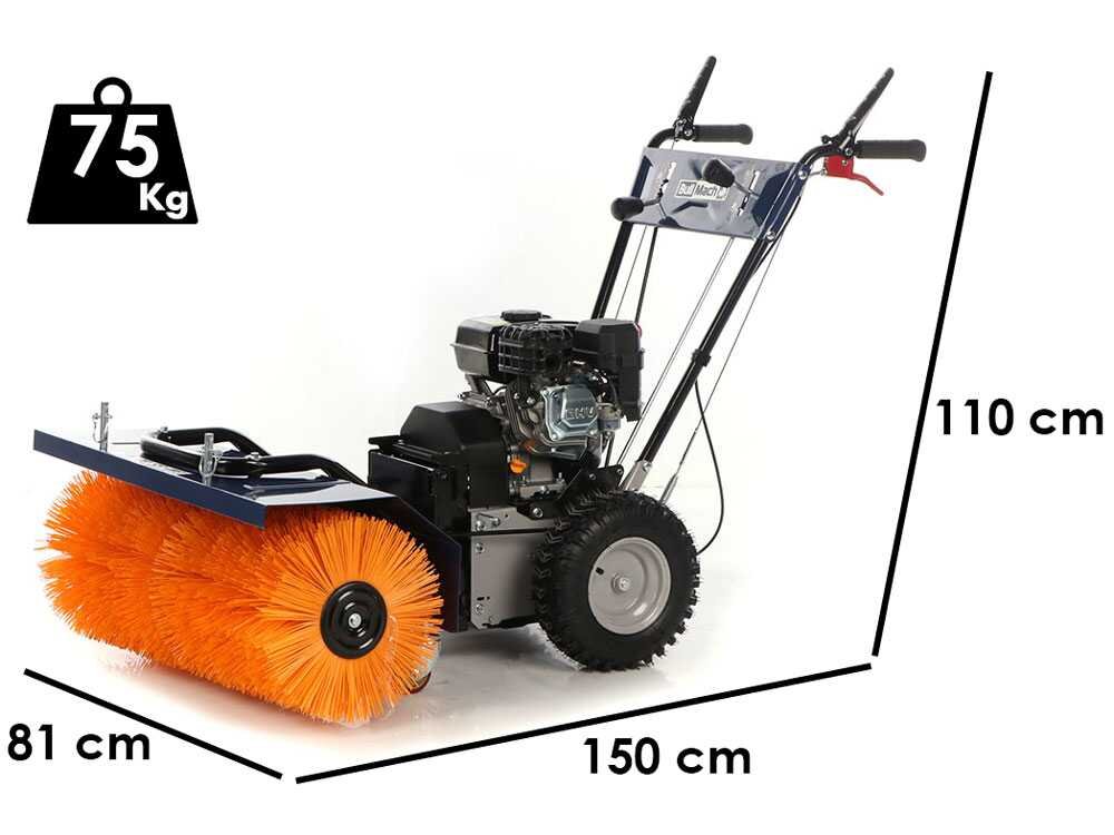 bullmach bm ss 80 wl balayeuse multifonctions - Machines territoires bullmach bm ss 80 wl balayeuse multifonctions