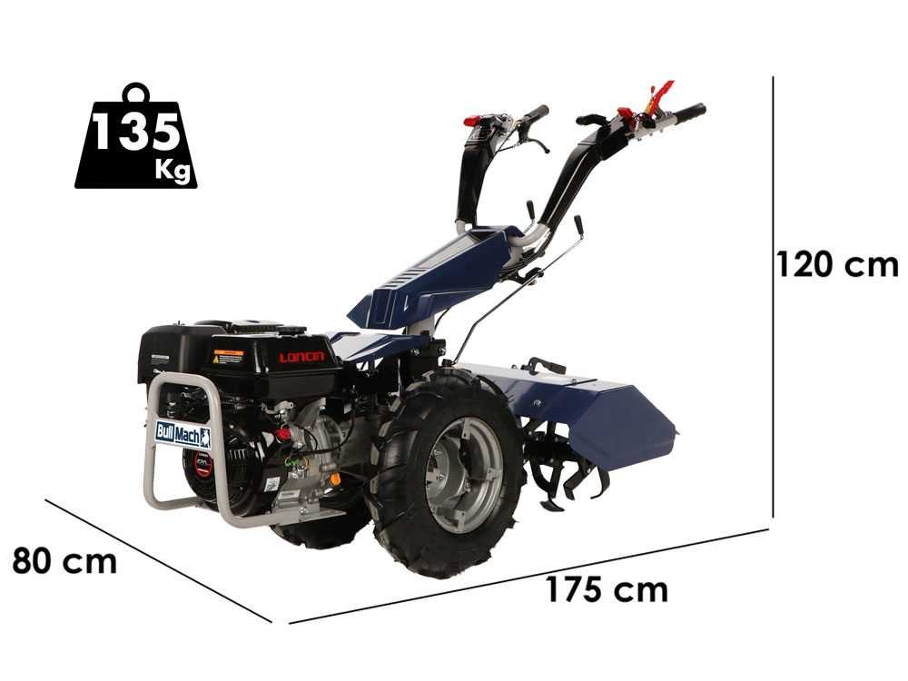 bullmach chimera 400b motoculteur à essence 420cc 15 cv - Machines territoires bullmach chimera 400b motoculteur à essence 420cc 15 cv