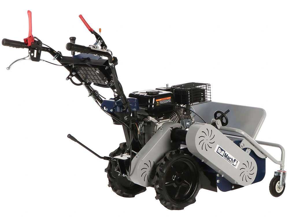 bullmach falx 600 l tondeuse débroussailleuse à couteaux loncin g200f
