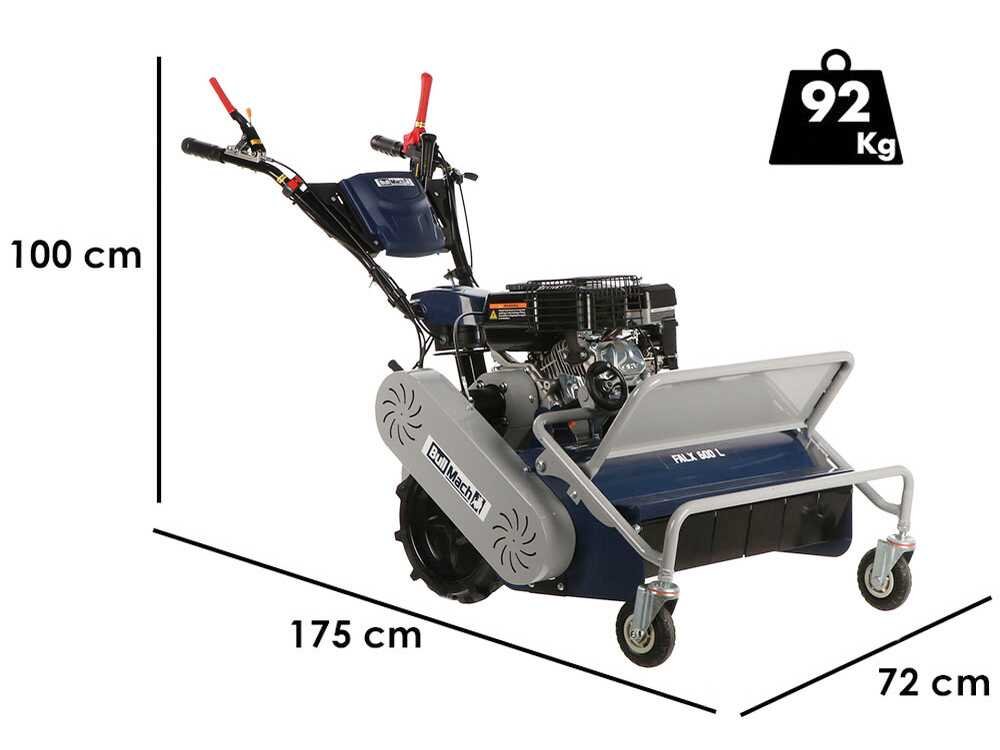 bullmach falx 600 l tondeuse débroussailleuse à couteaux loncin g200f bullmach falx 600 l tondeuse débroussailleuse à couteaux loncin g200f