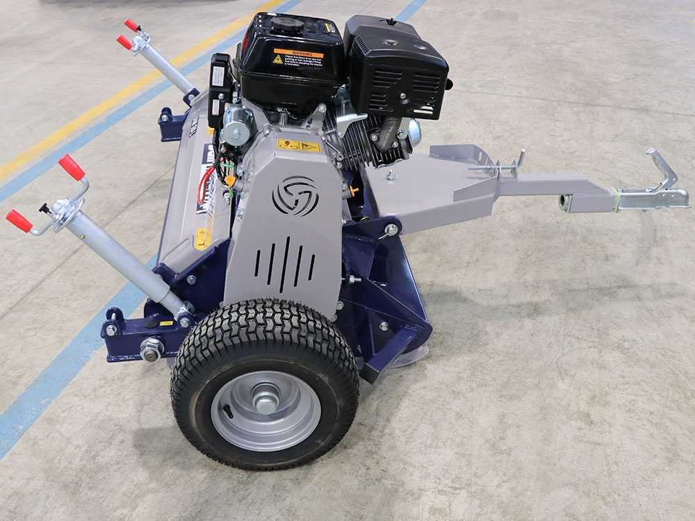 bullmach pan 120 l tondeuse débroussailleuse pour quad loncin g420fd