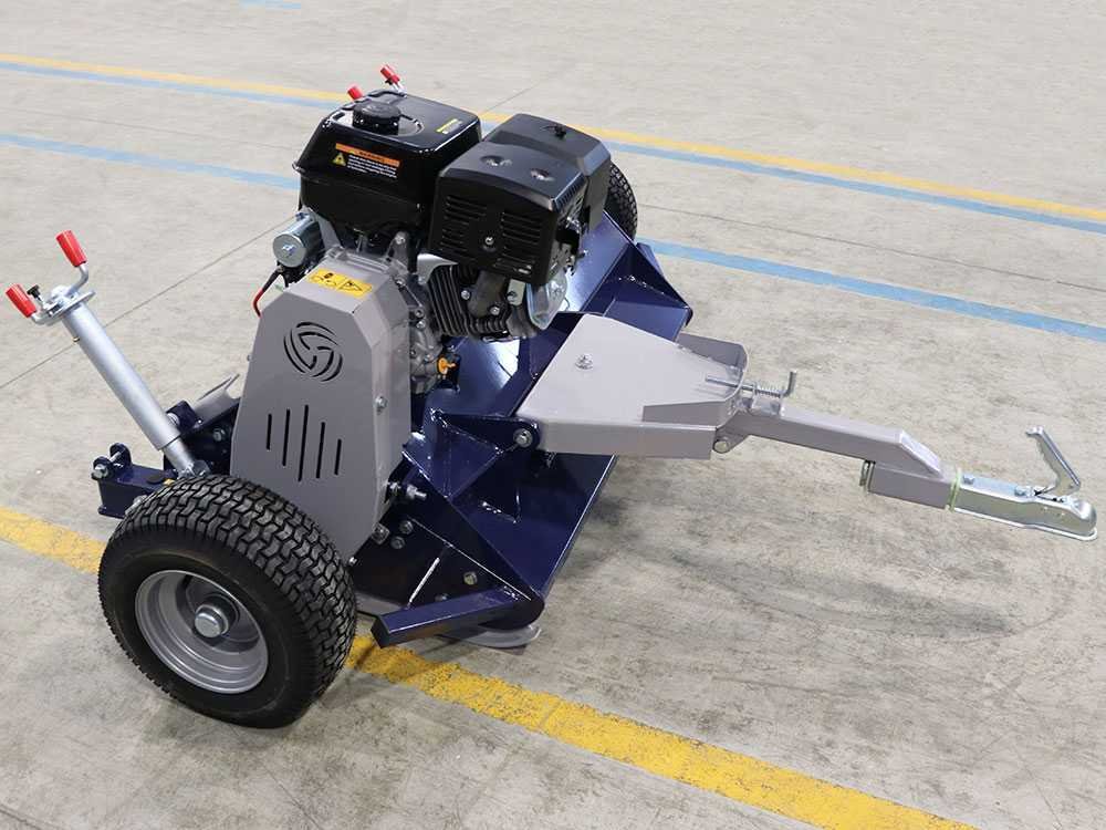 bullmach pan 120 l tondeuse débroussailleuse pour quad loncin g420fd