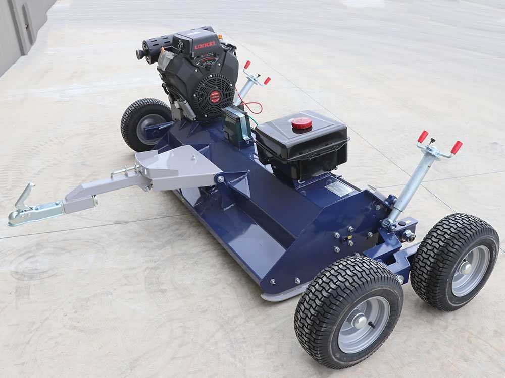 bullmach pan 150 l tondeuse débroussailleuse tractée pour quad loncin lc2v80fd