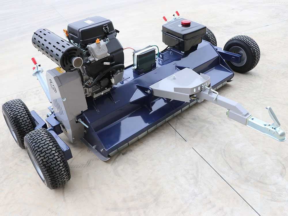 bullmach pan 150 l tondeuse débroussailleuse tractée pour quad loncin lc2v80fd