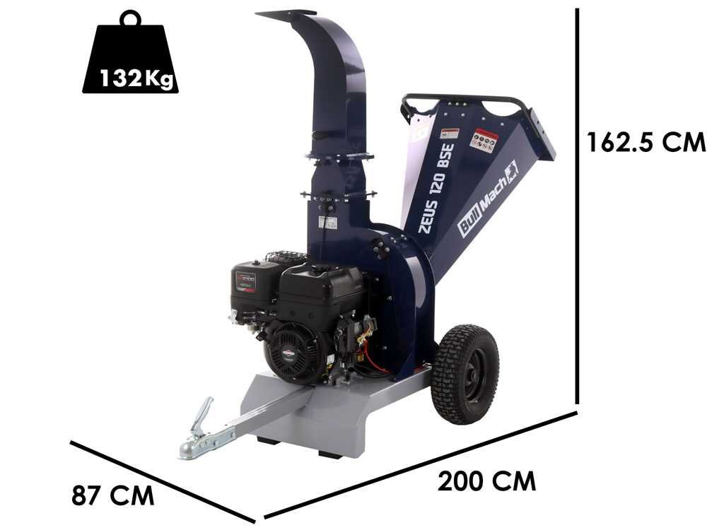 bullmach zeus 120 bse broyeur thermique professionnel moteur b&s xr2100 13.5cv avec démarrage électrique bullmach zeus 120 bse broyeur thermique professionnel moteur b&s xr2100 13.5cv avec démarrage électrique