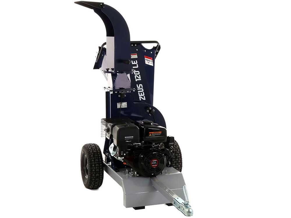 bullmach zeus 120 le broyeur thermique professionnel moteur à essence 15 cv avec démarrage électrique