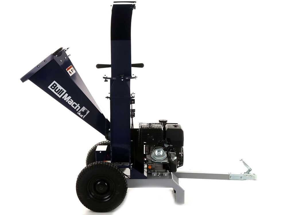 bullmach zeus 120 le broyeur thermique professionnel moteur à essence 15 cv avec démarrage électrique