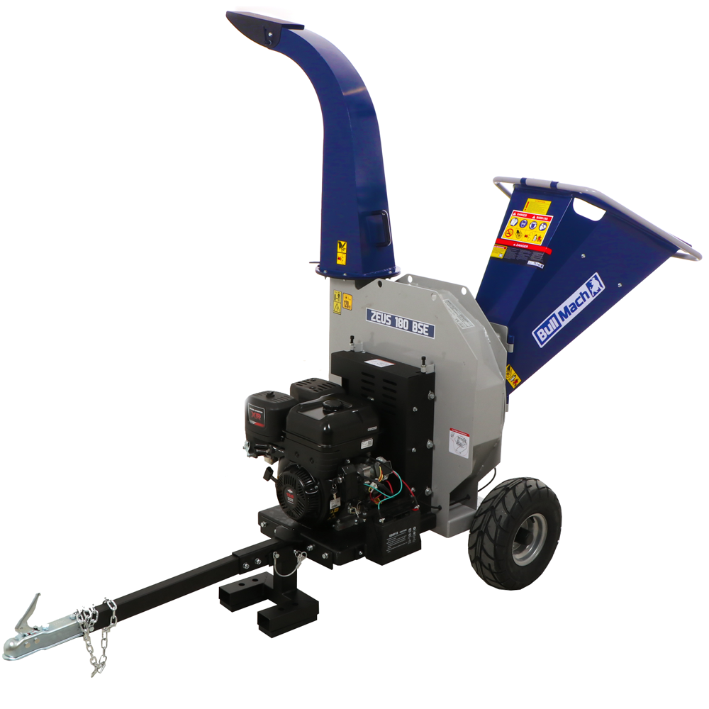 bullmach zeus 180 bse broyeur thermique remorquable briggs & stratton 420cm3 avec démarrage électrique bullmach zeus 180 bse broyeur thermique remorquable briggs & stratton 420cm3 avec démarrage électrique