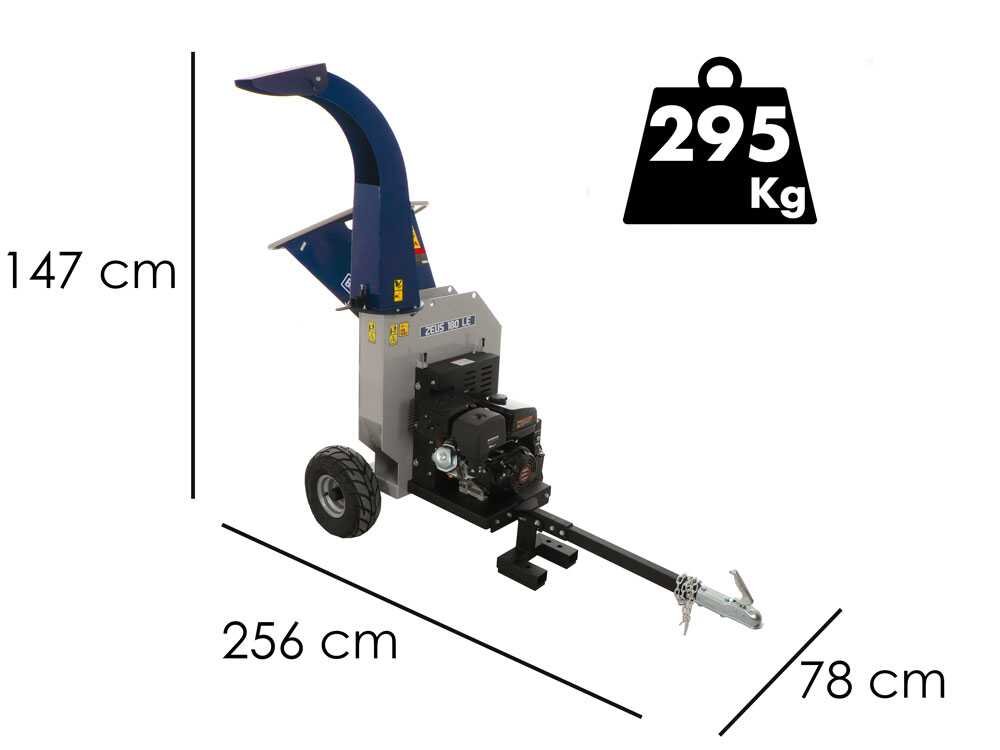 bullmach zeus 180 le broyeur thermique remorquable loncin 420cm3 avec démarrage électrique - Machines territoires bullmach zeus 180 le broyeur thermique remorquable loncin 420cm3 avec démarrage électrique