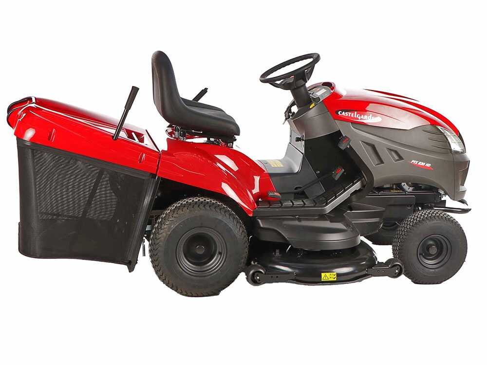 castelgarden ptx 230 hd tracteur tondeuse avec bac de ramassage boîte hydrostatique