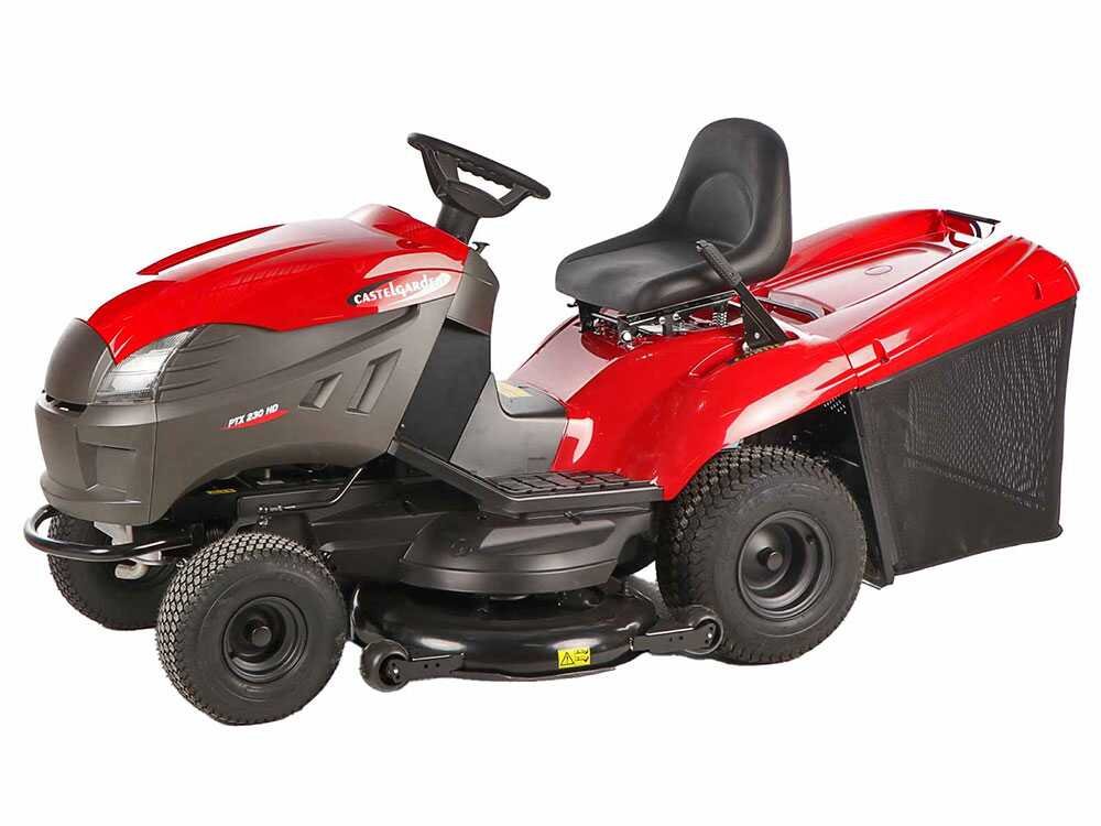 castelgarden ptx 230 hd tracteur tondeuse avec bac de ramassage boîte hydrostatique