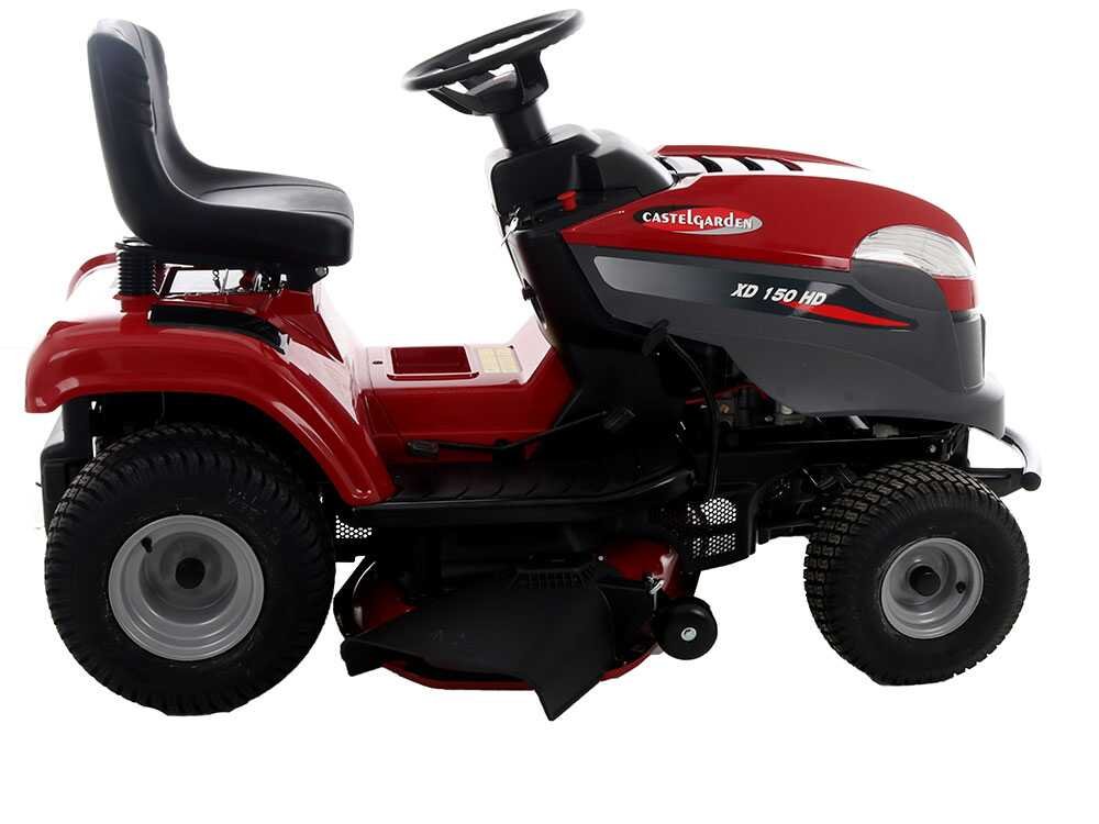 castelgarden xd 150 hd tracteur tondeuse avec éjection latérale et moteur st 400