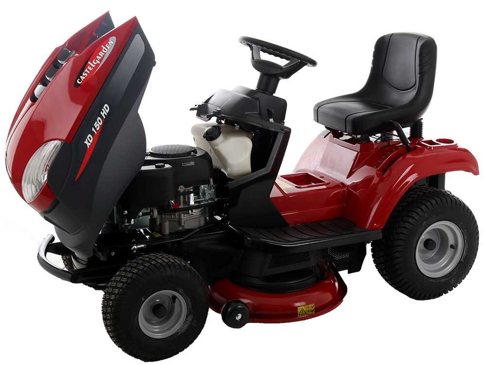 castelgarden xd 150 hd tracteur tondeuse avec éjection latérale et moteur st 400