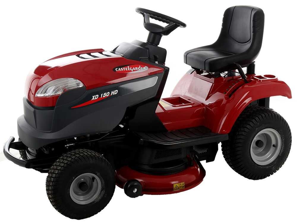 castelgarden xd 150 hd tracteur tondeuse avec éjection latérale et moteur st 400